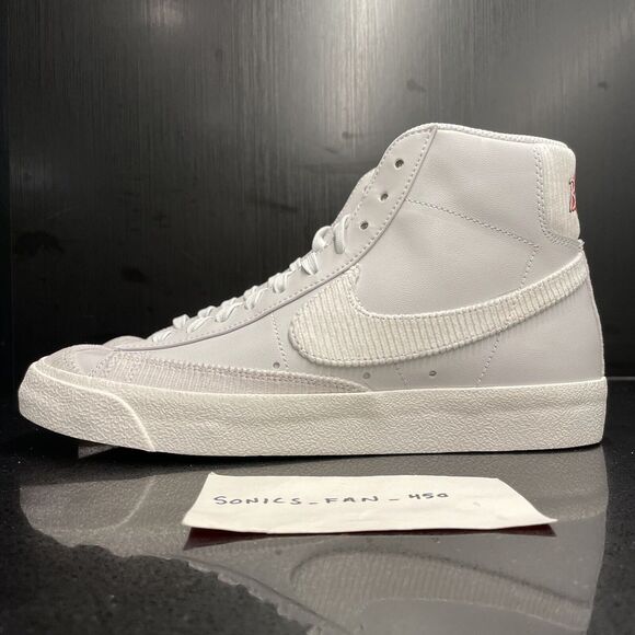Nike Blazer Mid '77 EMB Men's Size 9 Vast Grey Summit White DD8021-001 BRAND NEW - Picture 4 of 11